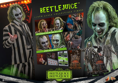 Beetlejuice Beetlejuice Movie Masterpiece Action Figure 1/6 Beetlejuice 30cm - Action Figures - Hot Toys - Hobby Figures UK