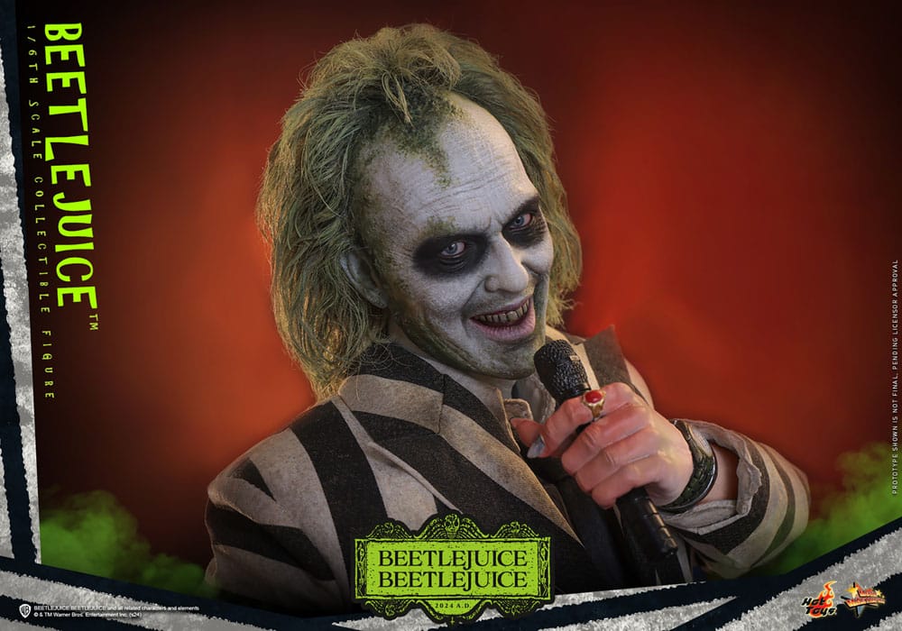 Beetlejuice Beetlejuice Movie Masterpiece Action Figure 1/6 Beetlejuice 30cm - Action Figures - Hot Toys - Hobby Figures UK