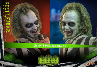 Beetlejuice Beetlejuice Movie Masterpiece Action Figure 1/6 Beetlejuice 30cm - Action Figures - Hot Toys - Hobby Figures UK