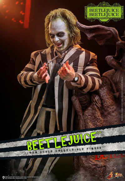 Beetlejuice Beetlejuice Movie Masterpiece Action Figure 1/6 Beetlejuice 30cm - Action Figures - Hot Toys - Hobby Figures UK
