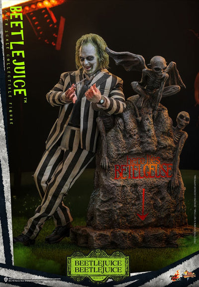 Beetlejuice Beetlejuice Movie Masterpiece Action Figure 1/6 Beetlejuice 30cm - Action Figures - Hot Toys - Hobby Figures UK