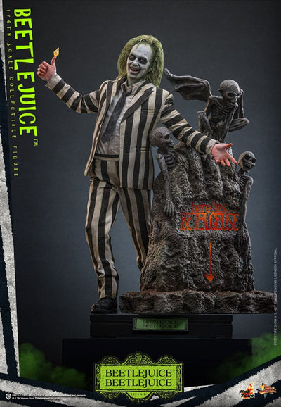 Beetlejuice Beetlejuice Movie Masterpiece Action Figure 1/6 Beetlejuice 30cm - Action Figures - Hot Toys - Hobby Figures UK