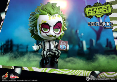 Beetlejuice Cosbaby (S) Mini Figure Beetlejuice 13cm - Mini Figures - Hot Toys - Hobby Figures UK