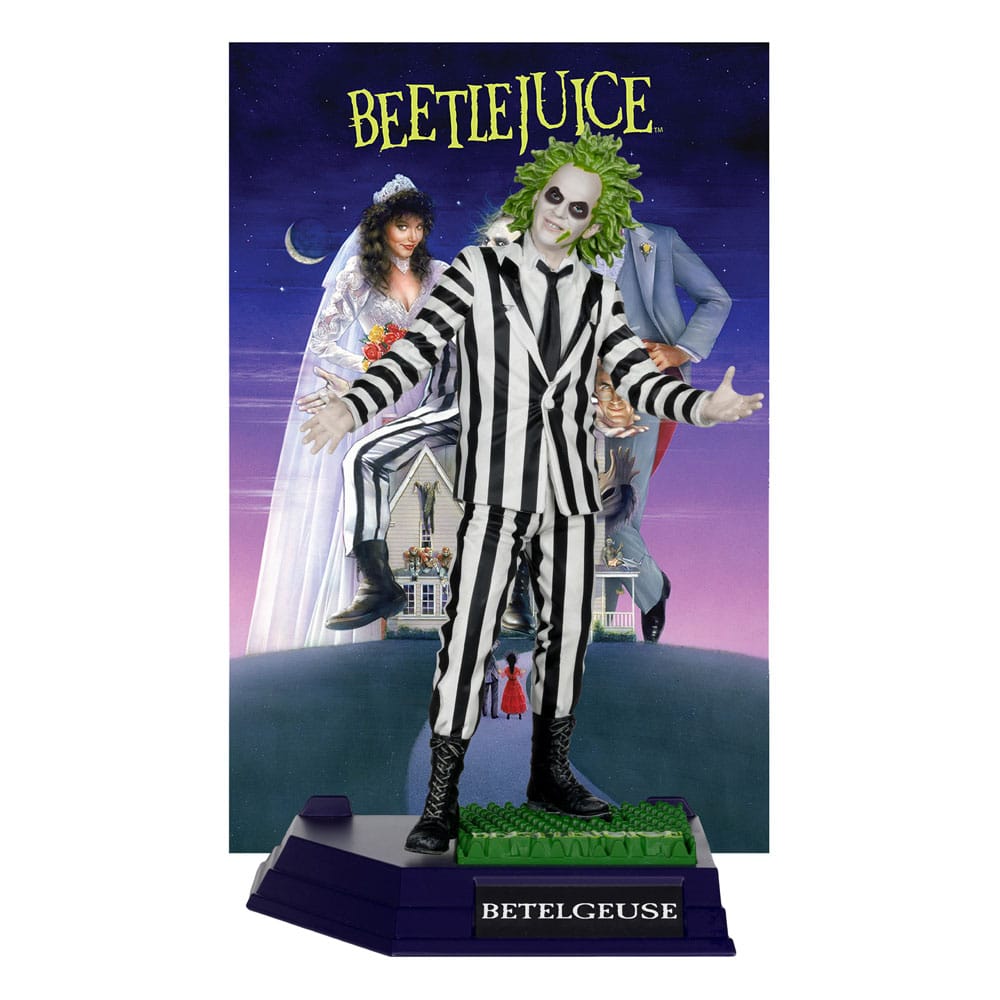 Beetlejuice Movie Maniacs Action Figure Beetlejuice 17cm - Scale Statue - McFarlane Toys - Hobby Figures UK