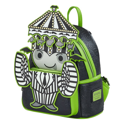 Beetlejuice by Loungefly Backpack Mini Pinstripe heo Exclusive - Apparel & Accessories - Loungefly - Hobby Figures UK