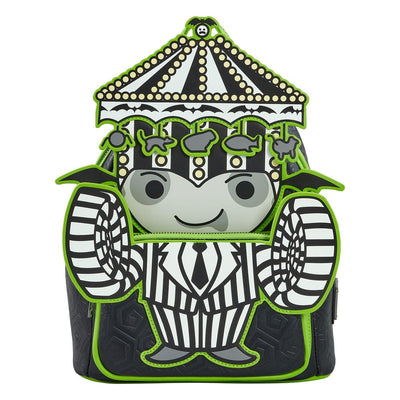 Beetlejuice by Loungefly Backpack Mini Pinstripe heo Exclusive - Apparel & Accessories - Loungefly - Hobby Figures UK