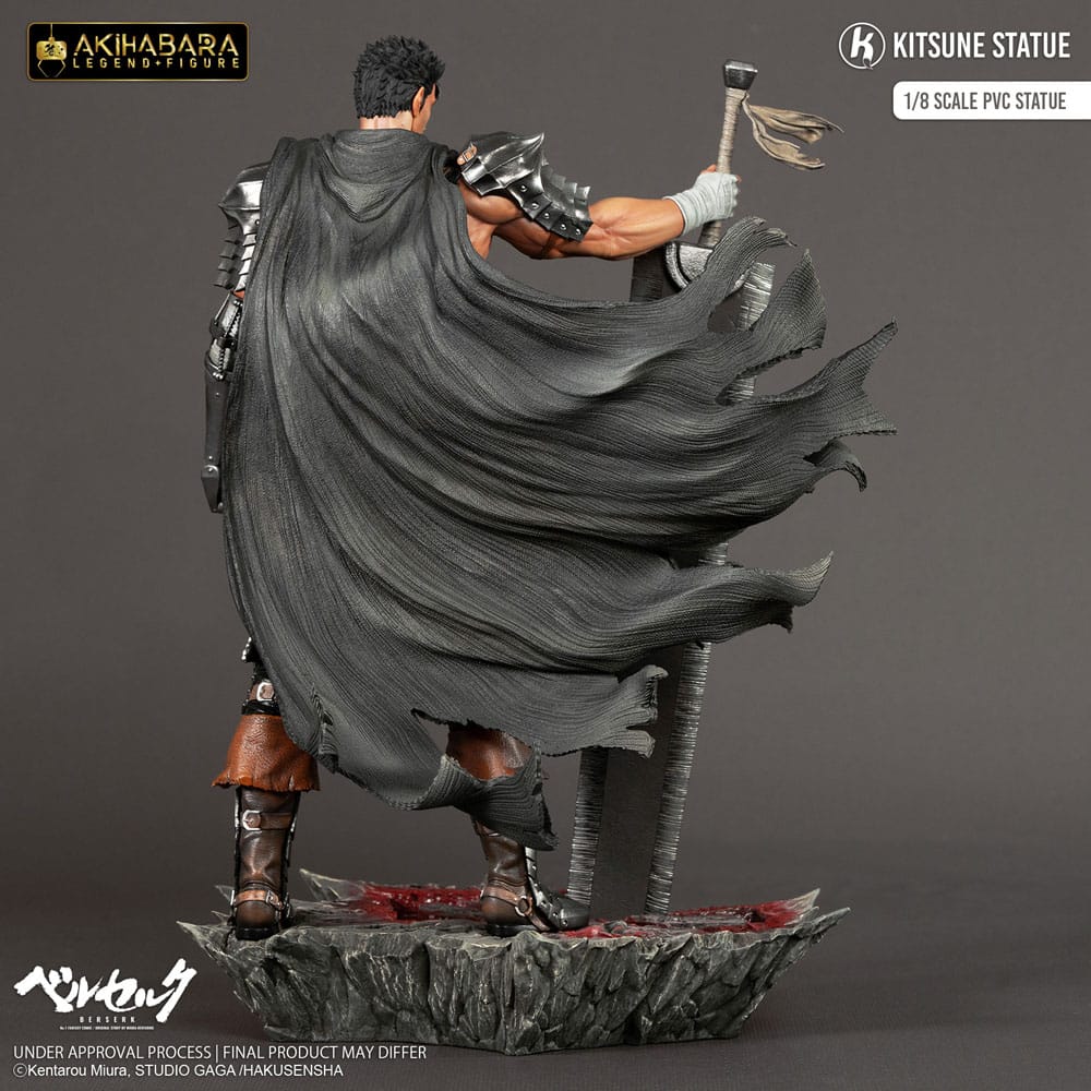 Berserk Akihabara Legend Figure PVC Statue 1/8 Guts 30cm - Scale Statue - Kitsune Statue - Hobby Figures UK