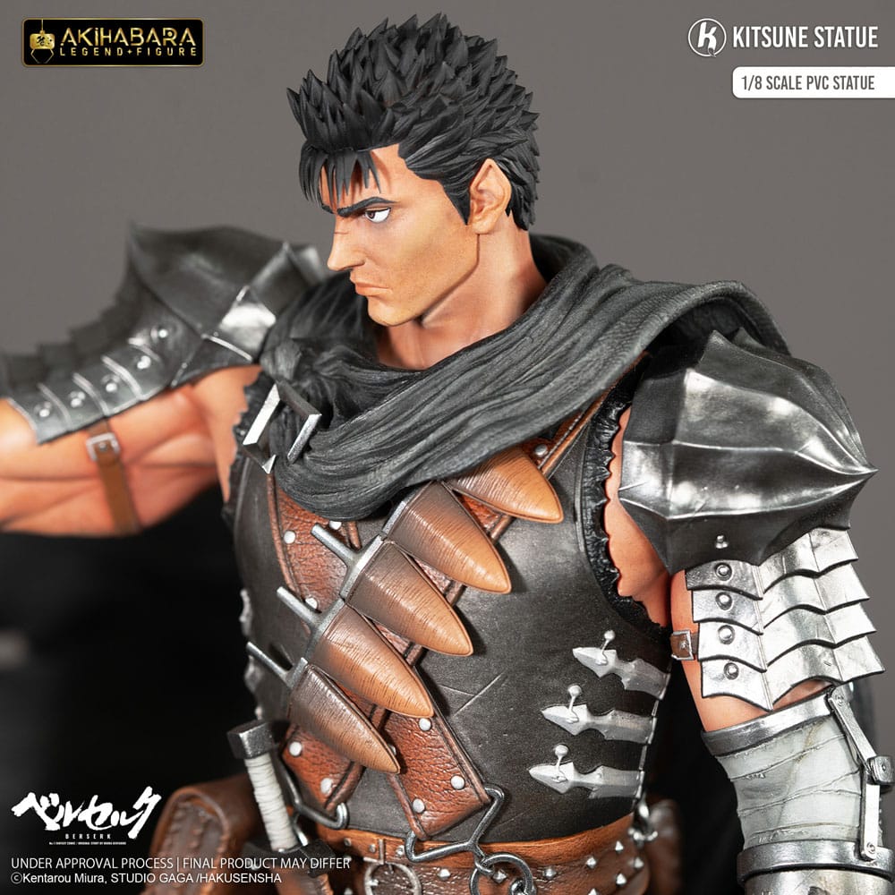 Berserk Akihabara Legend Figure PVC Statue 1/8 Guts 30cm - Scale Statue - Kitsune Statue - Hobby Figures UK