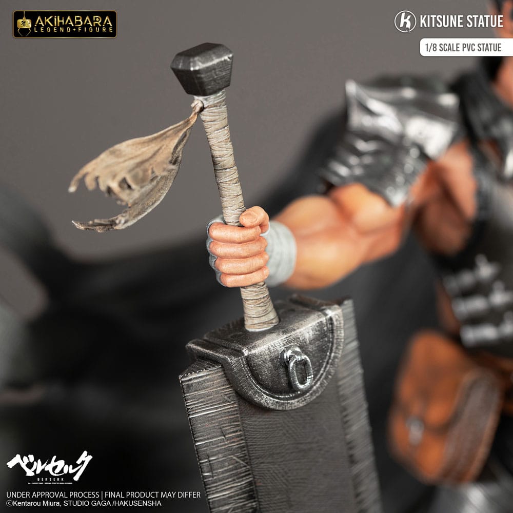 Berserk Akihabara Legend Figure PVC Statue 1/8 Guts 30cm - Scale Statue - Kitsune Statue - Hobby Figures UK