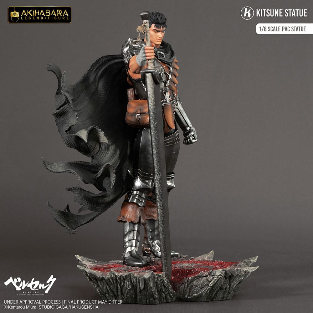Berserk Akihabara Legend Figure PVC Statue 1/8 Guts 30cm - Scale Statue - Kitsune Statue - Hobby Figures UK