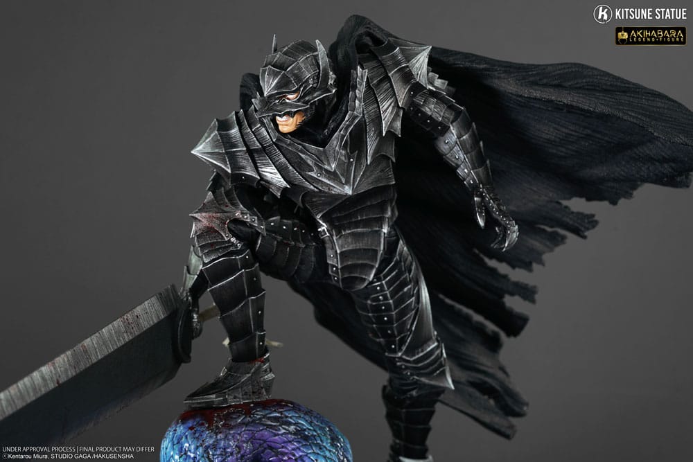 Berserk Akihabara Legend Figure PVC Statue 1/8 Guts (Berserker Armor) 26cm - Scale Statue - Kitsune Statue - Hobby Figures UK