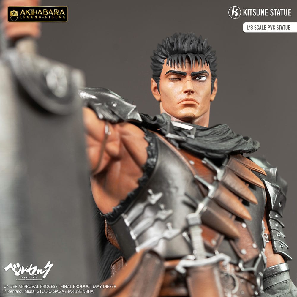Berserk Akihabara Legend Figure PVC Statue 1/8 Guts 30cm - Scale Statue - Kitsune Statue - Hobby Figures UK