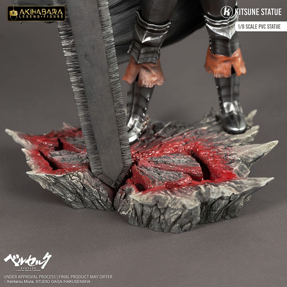 Berserk Akihabara Legend Figure PVC Statue 1/8 Guts 30cm - Scale Statue - Kitsune Statue - Hobby Figures UK