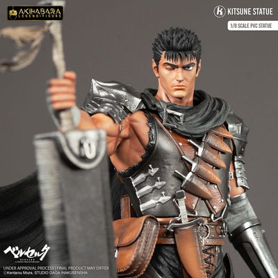 Berserk Akihabara Legend Figure PVC Statue 1/8 Guts 30cm - Scale Statue - Kitsune Statue - Hobby Figures UK