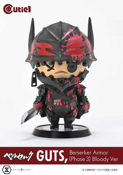 Berserk Cutie1 PVC Figure Guts Berserker Armor (Phase 3) Bloody Ver. 12cm - Scale Statue - Prime 1 Studio - Hobby Figures UK