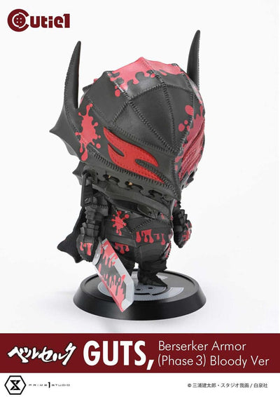 Berserk Cutie1 PVC Figure Guts Berserker Armor (Phase 3) Bloody Ver. 12cm - Scale Statue - Prime 1 Studio - Hobby Figures UK