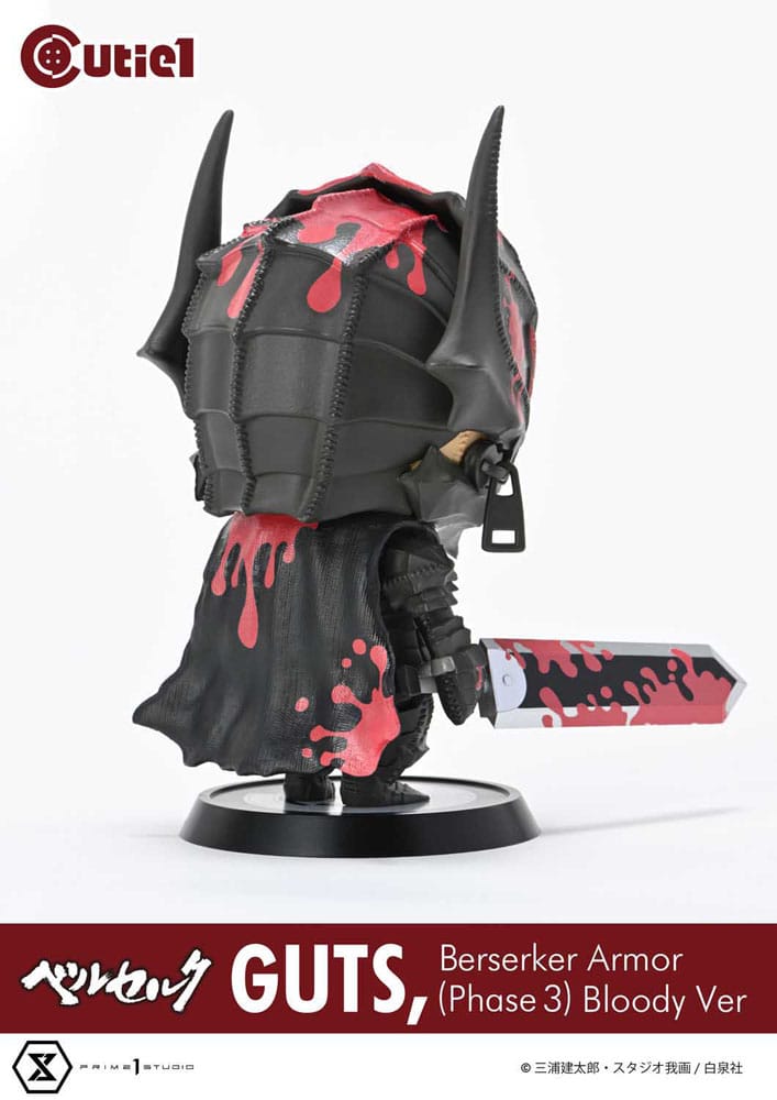 Berserk Cutie1 PVC Figure Guts Berserker Armor (Phase 3) Bloody Ver. 12cm - Scale Statue - Prime 1 Studio - Hobby Figures UK