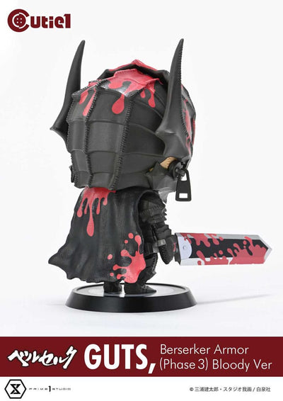 Berserk Cutie1 PVC Figure Guts Berserker Armor (Phase 3) Bloody Ver. 12cm - Scale Statue - Prime 1 Studio - Hobby Figures UK