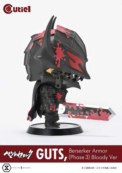 Berserk Cutie1 PVC Figure Guts Berserker Armor (Phase 3) Bloody Ver. 12cm - Scale Statue - Prime 1 Studio - Hobby Figures UK