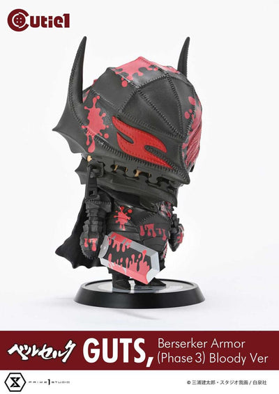 Berserk Cutie1 PVC Figure Guts Berserker Armor (Phase 3) Bloody Ver. 12cm - Scale Statue - Prime 1 Studio - Hobby Figures UK