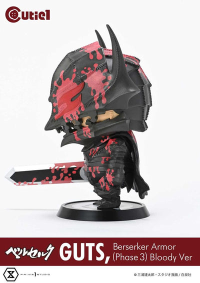 Berserk Cutie1 PVC Figure Guts Berserker Armor (Phase 3) Bloody Ver. 12cm - Scale Statue - Prime 1 Studio - Hobby Figures UK