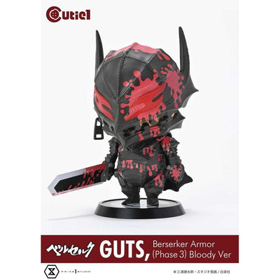 Berserk Cutie1 PVC Figure Guts Berserker Armor (Phase 3) Bloody Ver. 12cm - Scale Statue - Prime 1 Studio - Hobby Figures UK