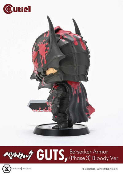 Berserk Cutie1 PVC Figure Guts Berserker Armor (Phase 3) Bloody Ver. 12cm - Scale Statue - Prime 1 Studio - Hobby Figures UK