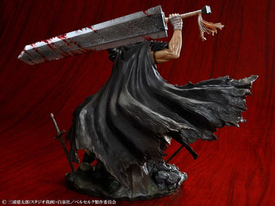 Berserk PVC Statue 1/7 Guts Black Swordsman Ver. 26cm - Scale Statue - Medicos Entertainment - Hobby Figures UK