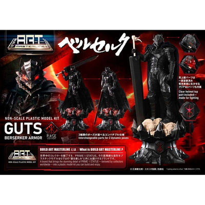 Berserk Plastic Build Art Masterline Model Kit Guts Berserker Armor Rage 30cm - Scale Statue - Prime 1 Studio - Hobby Figures UK