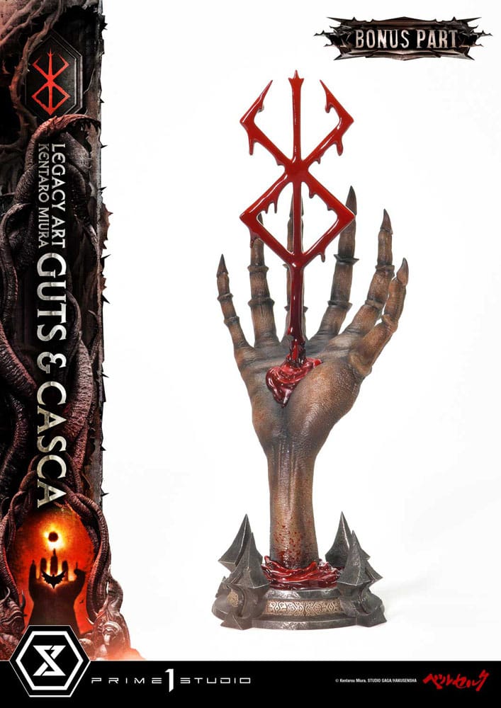 Berserk Ultimate Legacy Art Kentaro Miura Statue 1/4 Guts & Casca Bonus Version 72cm - Scale Statue - Prime 1 Studio - Hobby Figures UK