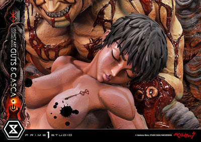 Berserk Ultimate Legacy Art Kentaro Miura Statue 1/4 Guts & Casca Bonus Version 72cm - Scale Statue - Prime 1 Studio - Hobby Figures UK