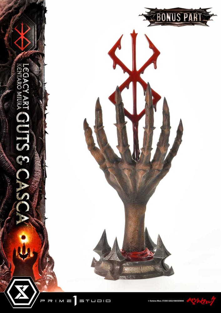 Berserk Ultimate Legacy Art Kentaro Miura Statue 1/4 Guts & Casca Bonus Version 72cm - Scale Statue - Prime 1 Studio - Hobby Figures UK