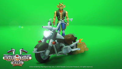 Biker Mice From Mars Vehicle Throttle's Martian Monster Bike 23cm - Action Figures - Nacelle Consumer Products - Hobby Figures UK