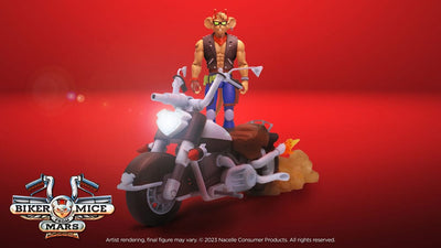 Biker Mice From Mars Vehicle Throttle's Martian Monster Bike 23cm - Action Figures - Nacelle Consumer Products - Hobby Figures UK