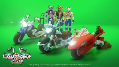 Biker Mice From Mars Vehicles 23 - 25cm Assortment (6) - Action Figures - Nacelle Consumer Products - Hobby Figures UK
