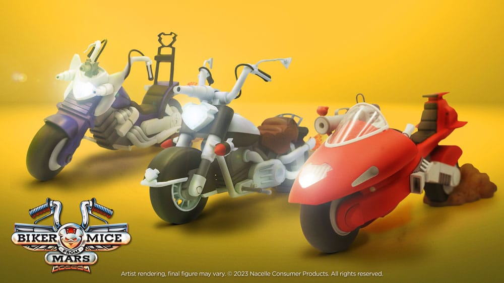 Biker Mice From Mars Vehicles 23 - 25cm Assortment (6) - Action Figures - Nacelle Consumer Products - Hobby Figures UK