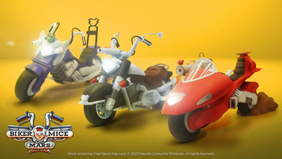 Biker Mice From Mars Vehicles 23 - 25cm Assortment (6) - Action Figures - Nacelle Consumer Products - Hobby Figures UK