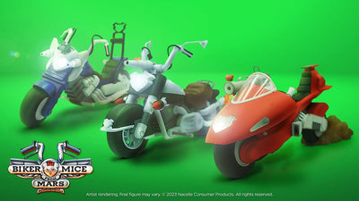 Biker Mice From Mars Vehicles 23 - 25cm Assortment (6) - Action Figures - Nacelle Consumer Products - Hobby Figures UK