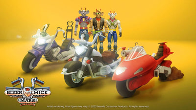 Biker Mice From Mars Vehicles 23 - 25cm Assortment (6) - Action Figures - Nacelle Consumer Products - Hobby Figures UK