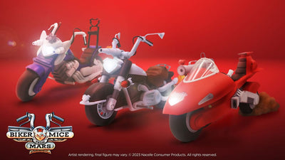 Biker Mice From Mars Vehicles 23 - 25cm Assortment (6) - Action Figures - Nacelle Consumer Products - Hobby Figures UK