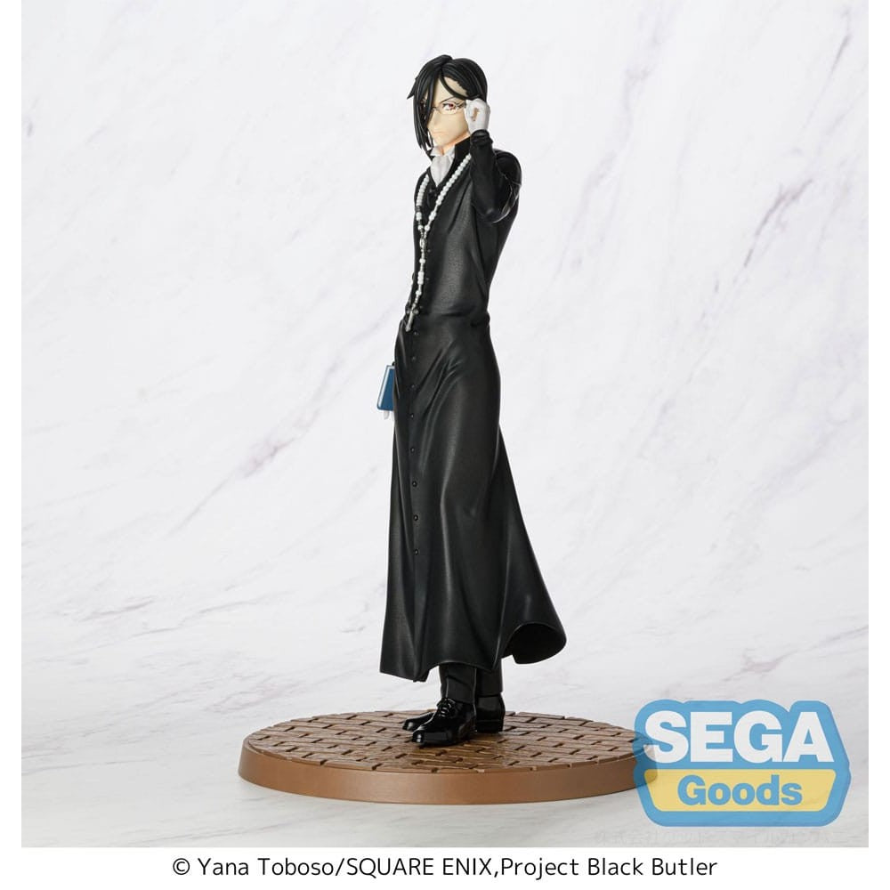 Black Butler: Boarding School Arc Luminasta PVC Statue Sebastian Michaelis 22cm - Scale Statue - Sega - Hobby Figures UK