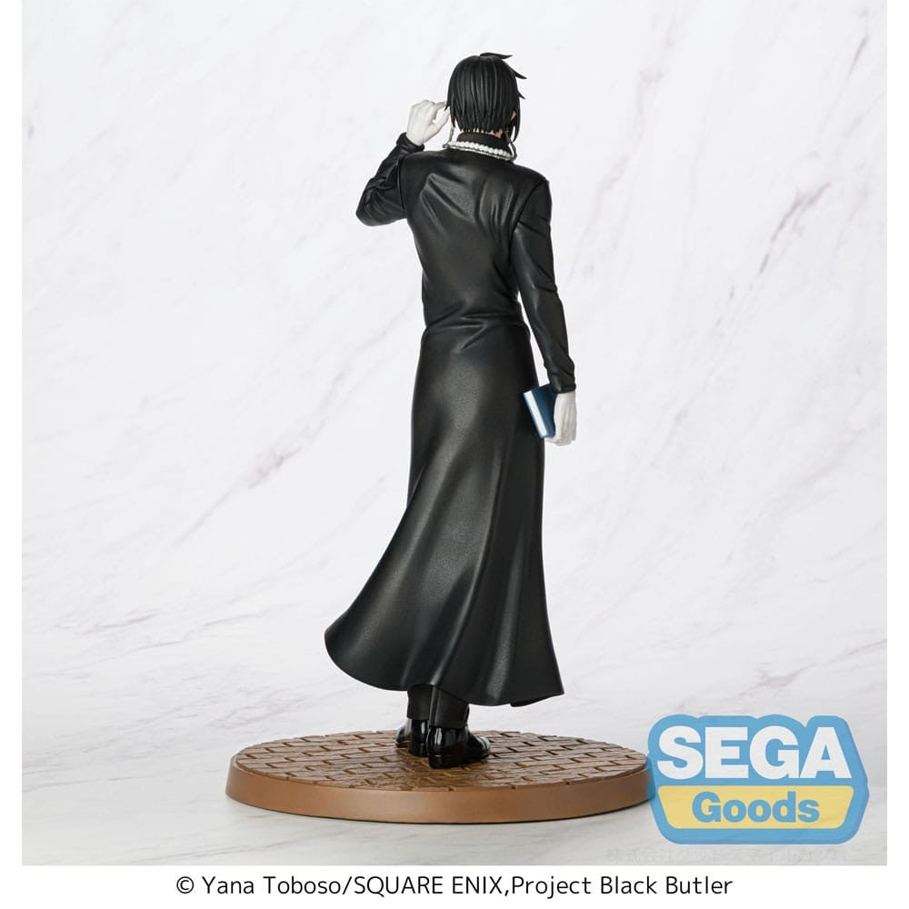 Black Butler: Boarding School Arc Luminasta PVC Statue Sebastian Michaelis 22cm - Scale Statue - Sega - Hobby Figures UK