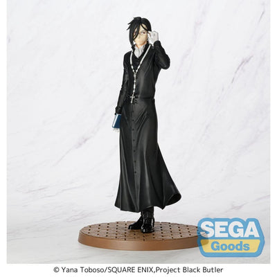 Black Butler: Boarding School Arc Luminasta PVC Statue Sebastian Michaelis 22cm - Scale Statue - Sega - Hobby Figures UK