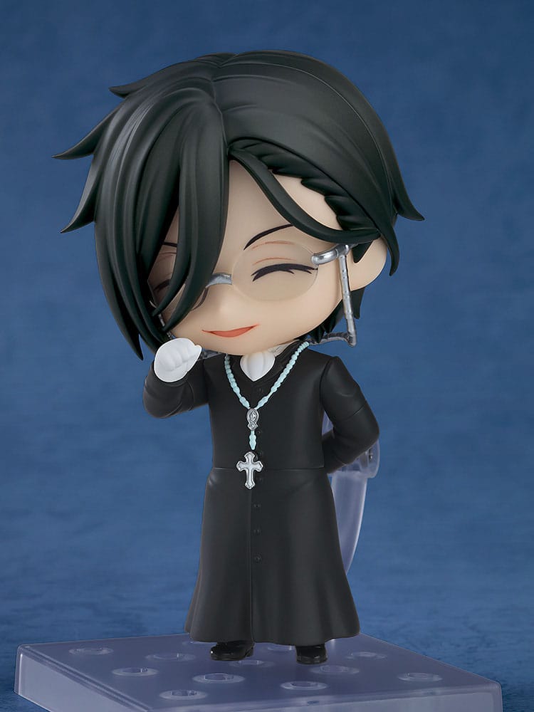 Black Butler: Boarding School Arc Nendoroid Action Figure Sebastian Michaelis: Sapphire Owl Ver. 10cm - Mini Figures - Orange Rouge - Hobby Figures UK