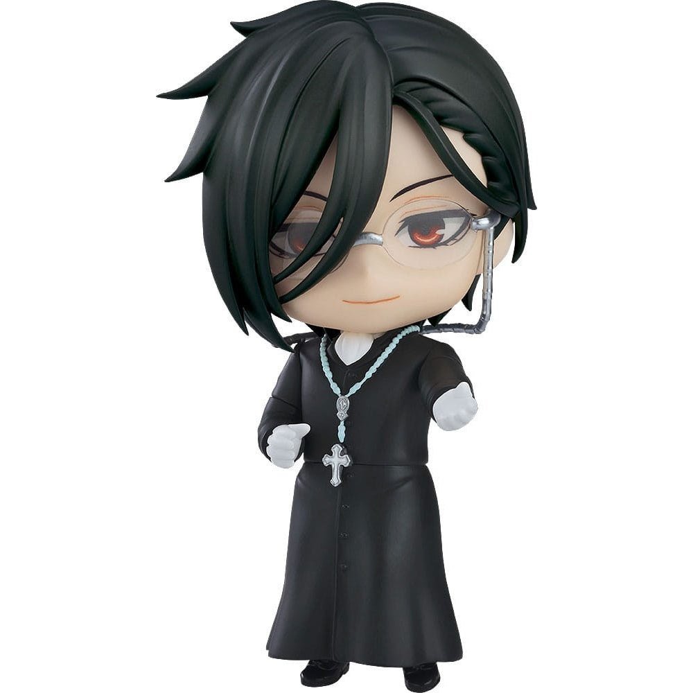 Black Butler: Boarding School Arc Nendoroid Action Figure Sebastian Michaelis: Sapphire Owl Ver. 10cm - Mini Figures - Orange Rouge - Hobby Figures UK