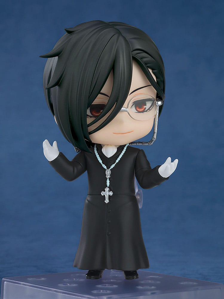 Black Butler: Boarding School Arc Nendoroid Action Figure Sebastian Michaelis: Sapphire Owl Ver. 10cm - Mini Figures - Orange Rouge - Hobby Figures UK