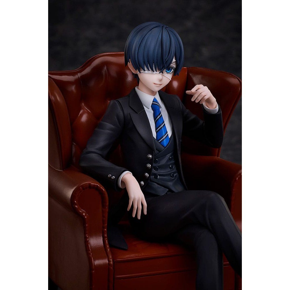 Black Butler: Boarding School Arc PVC Statue Ciel Phantomhive 15cm - Scale Statue - Aniplex - Hobby Figures UK