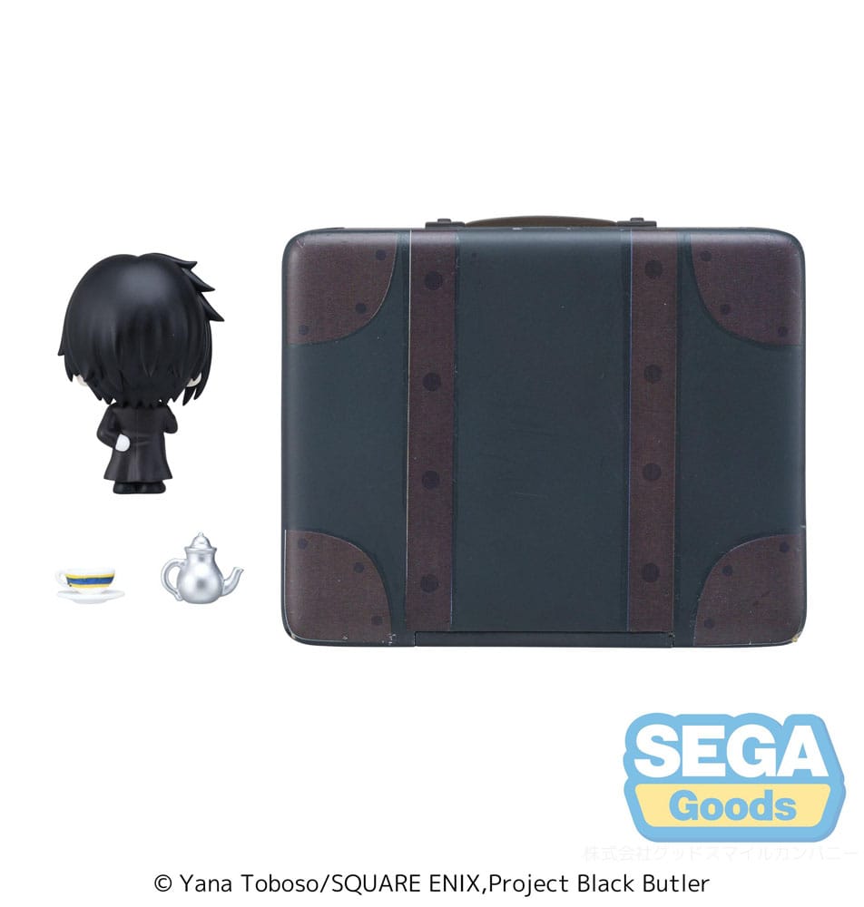 Black Butler: Boarding School Arc Petite World Memories Mini Figure Sebastian Michaelis (EX) 8cm - Mini Figures - Sega - Hobby Figures UK