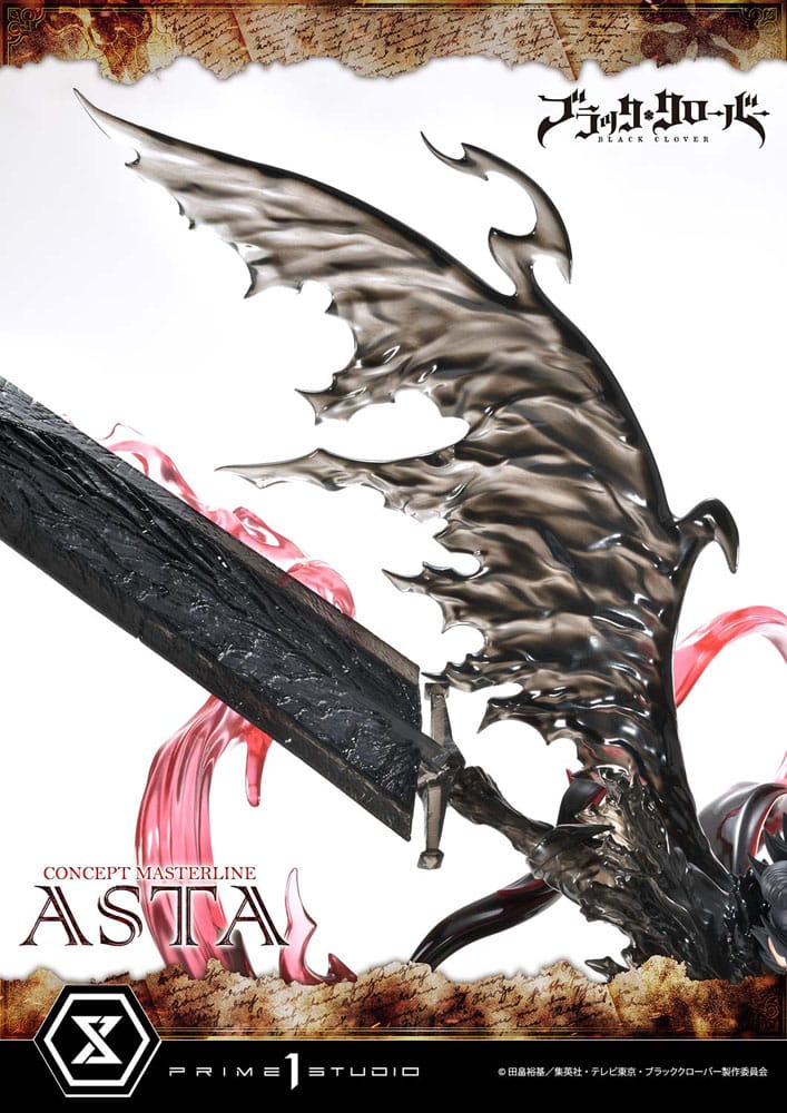 Black Clover Concept Masterline Series Statue 1/6 Asta Exclusive Ver. 50cm - Scale Statue - Prime 1 Studio - Hobby Figures UK
