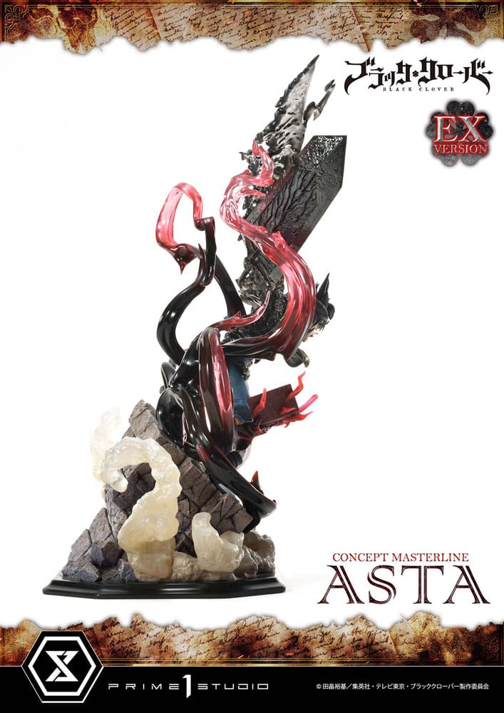 Black Clover Concept Masterline Series Statue 1/6 Asta Exclusive Ver. 50cm - Scale Statue - Prime 1 Studio - Hobby Figures UK